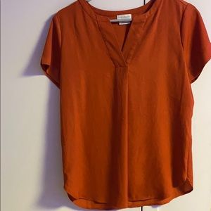 Rustic orange tee